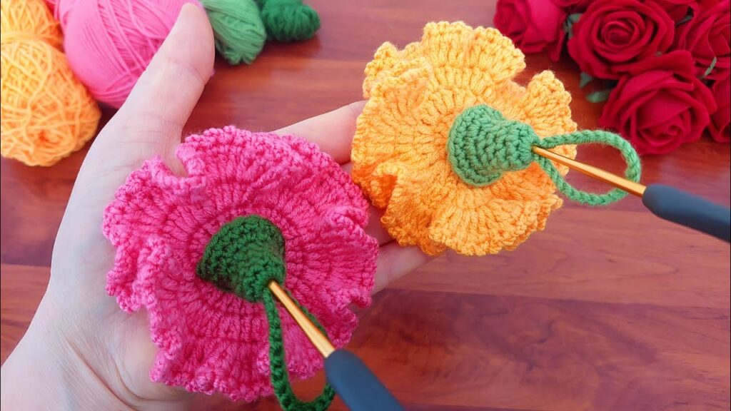 Crafting Gorgeous 3D Crochet Keychains! 🌸💖 Ideal for Gifting or Selling #crochet