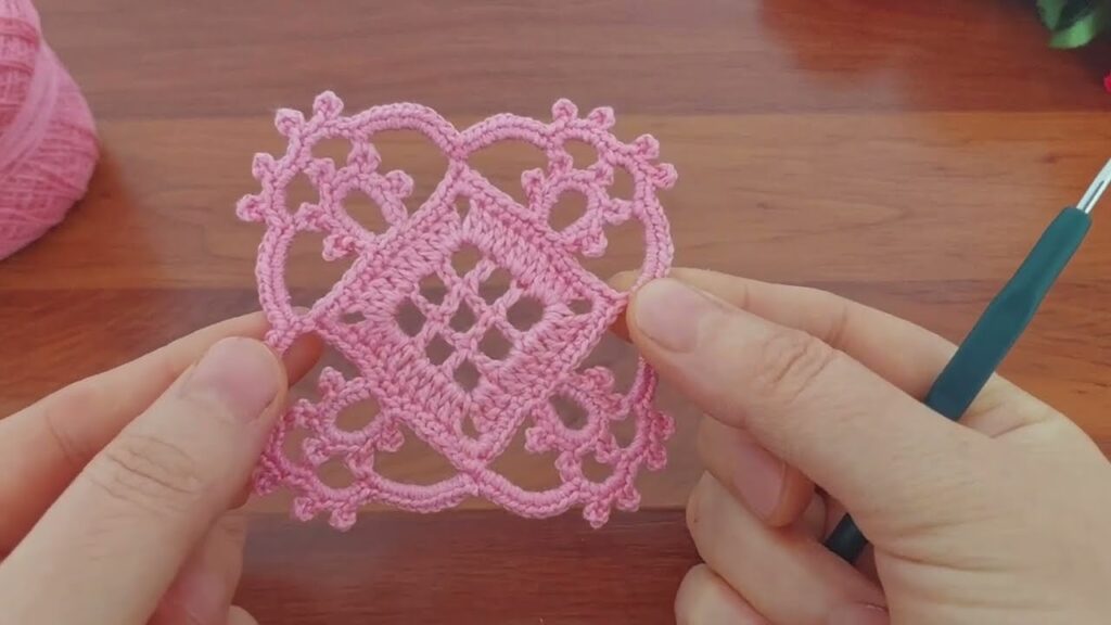 Wow!! Beautiful Flower Crochet Pattern | Beginner-Friendly Knitting Tutorial – Tunisian Crochet