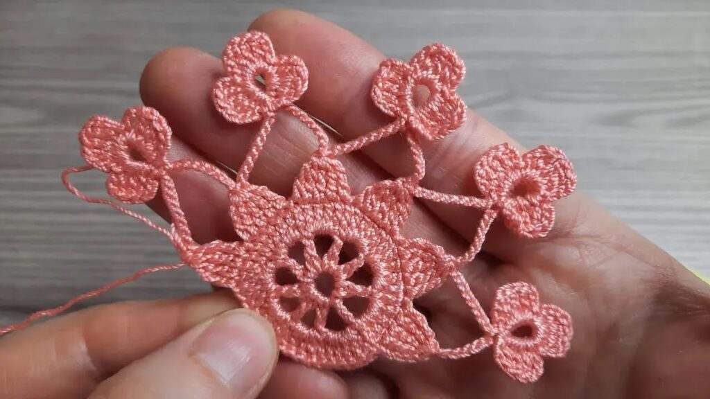 PERFECTLY BEAUTIFUL FLOWER CROCHET PATTERN | BEGINNER-FRIENDLY KNITTING TUTORIAL – TUNISIAN CROCHET