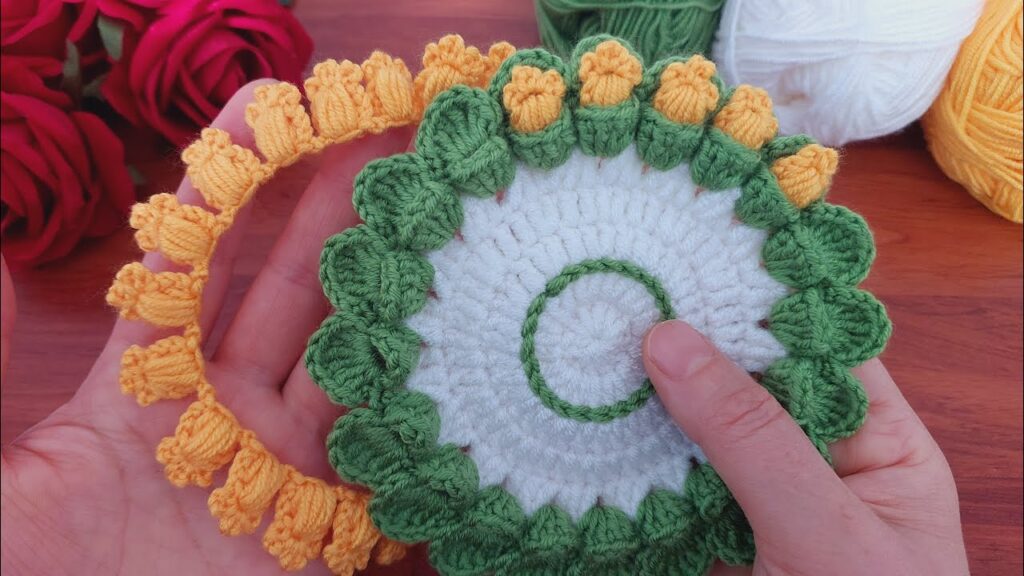 Wonderful Create Stunning 3D Crochet Flower Coasters – Easy Tutorial for Beginners