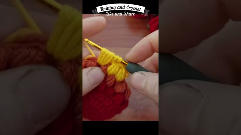 Fantastic Crochet: 3D Eye-Catching Flower Pattern Tutorial for Beginners! 🌸 #crochet #3dcrochet