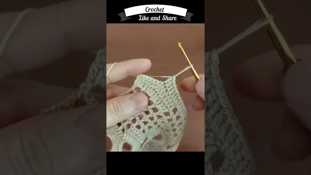 Stunning Crochet Ranır Lace Tutorial: Create Your Own Eye-Catching Shawl and Blouse! #crochet