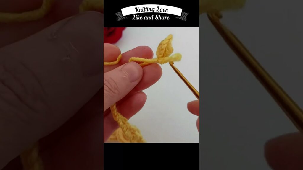 Wow Beautiful Crochet 3D Flower Tutorial for Beginners | Easy Crochet Rose Making!” #shortvideo