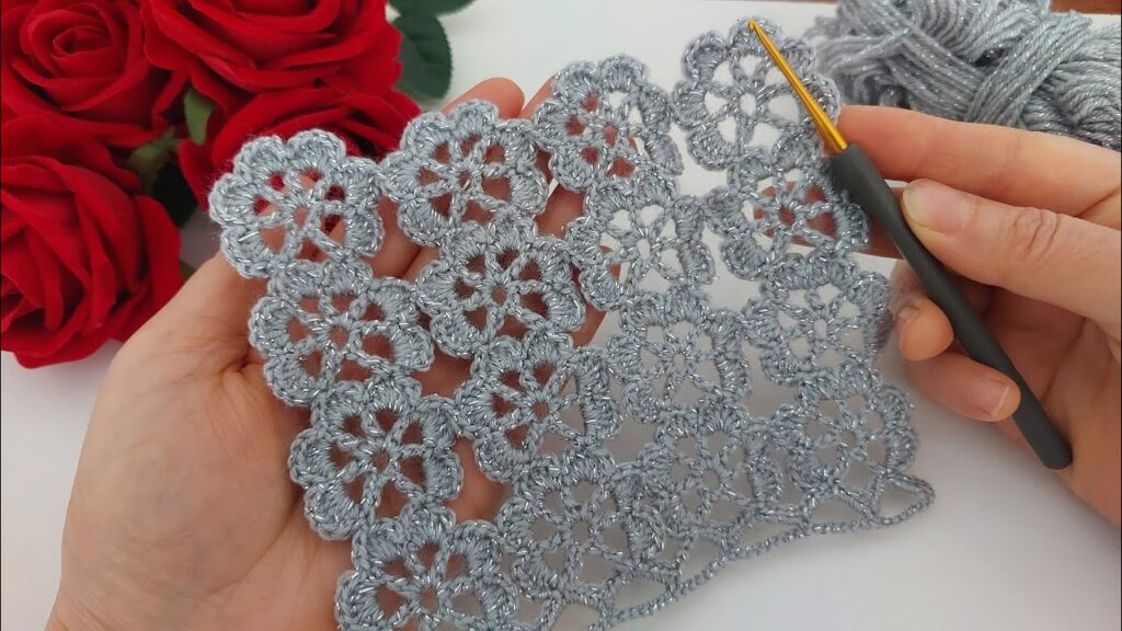 Glitter Crochet Flower Tutorial: Simple and Stunning Designs for Beginners!