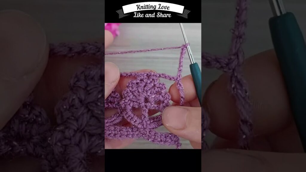 Beautiful Crochet 3D Flower Tutorial for Beginners | Easy Crochet Rose Making!” #shortvideo #crochet