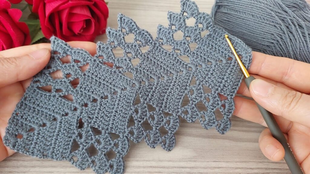 Fantastik😍 Easy Beautiful Crochet Pattern🧶 Summer Blouse Table Runner Skirt Dress Top model 🧿