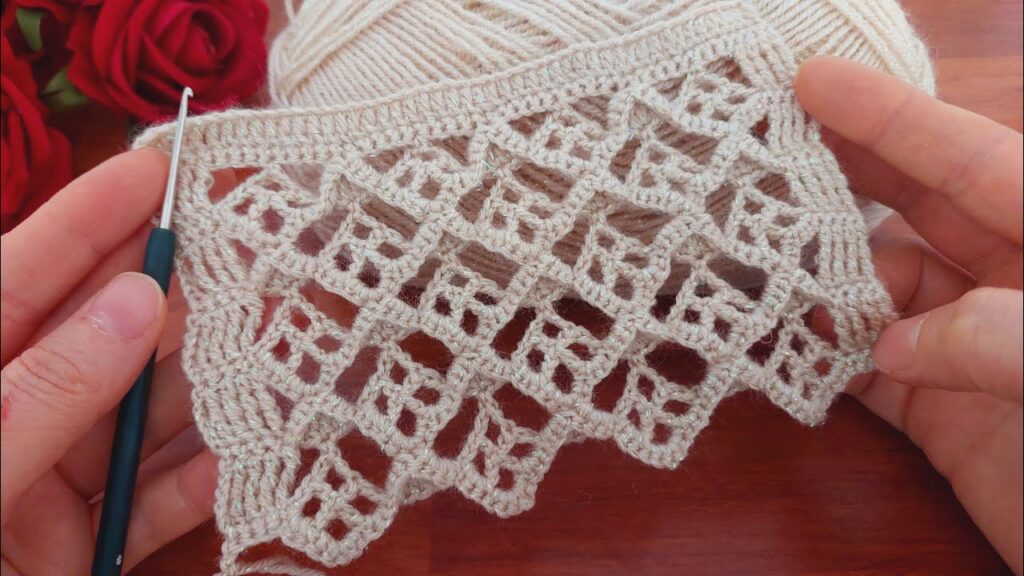 Wow! Simple and Stunning Glitter Crochet Tutorial Perfect for Beginners! #crochet #flowers”