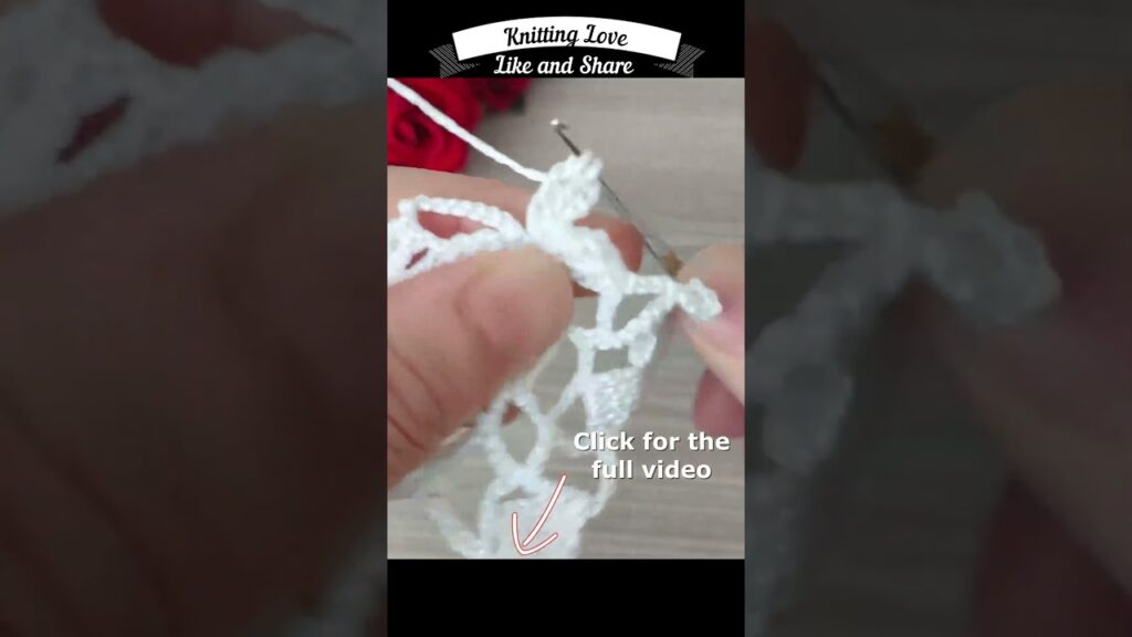 Crochet 3D Flower Tutorial for Beginners | Easy Crochet Rose Making! #shortvideo #crochet