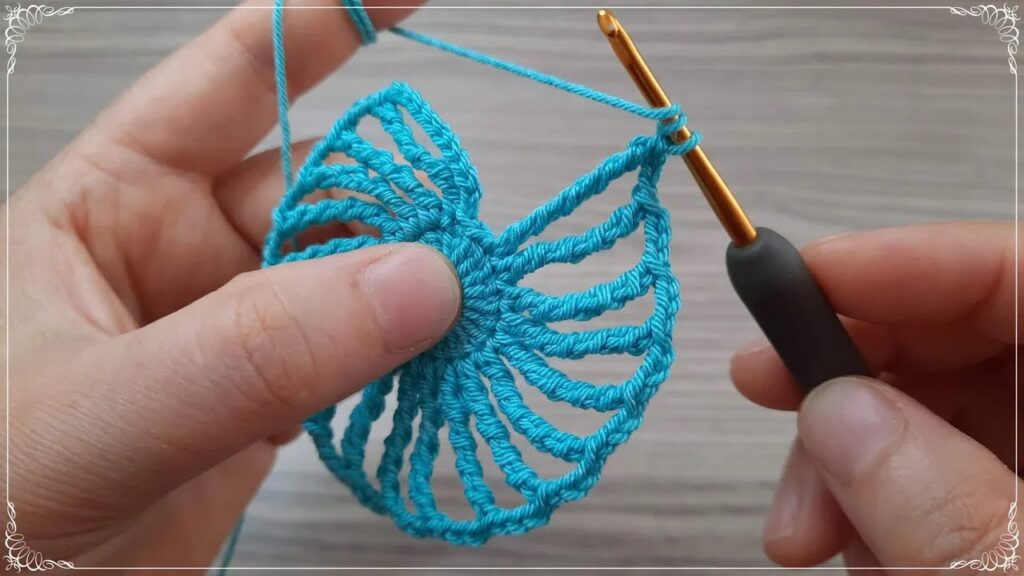 Super Easy Crochet Coffee Coaster Knitting Motif Model – Fantastic Crochet Motif Knitting Pattern