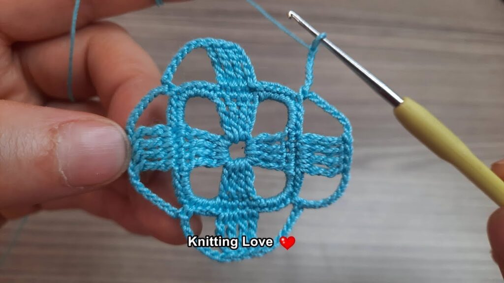 Perfect 😍 Step-by-Step Flower Crochet Tutorial for Beginners | Easy Knitting Online Guide