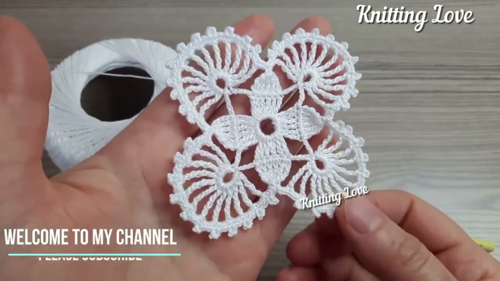 Superbly Beautiful 😍 Gorgeous Flower Crochet Pattern: Beginner’s Knitting Tutorial – Tığ İşi Örgü