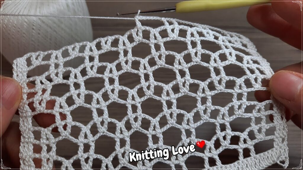 Stunning and Eye-Catching Crochet Dress Pattern | Super Easy & Beautiful Net Knitting Tutorial