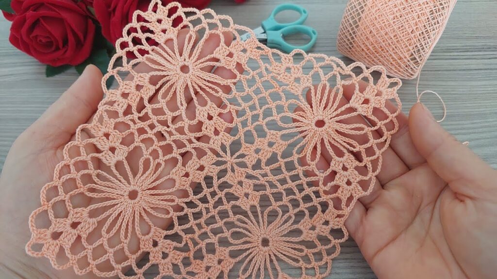 Wow! Fantastic Crochet Doily Pattern | Beautiful Crochet tablecloth – dress | Mandala Design