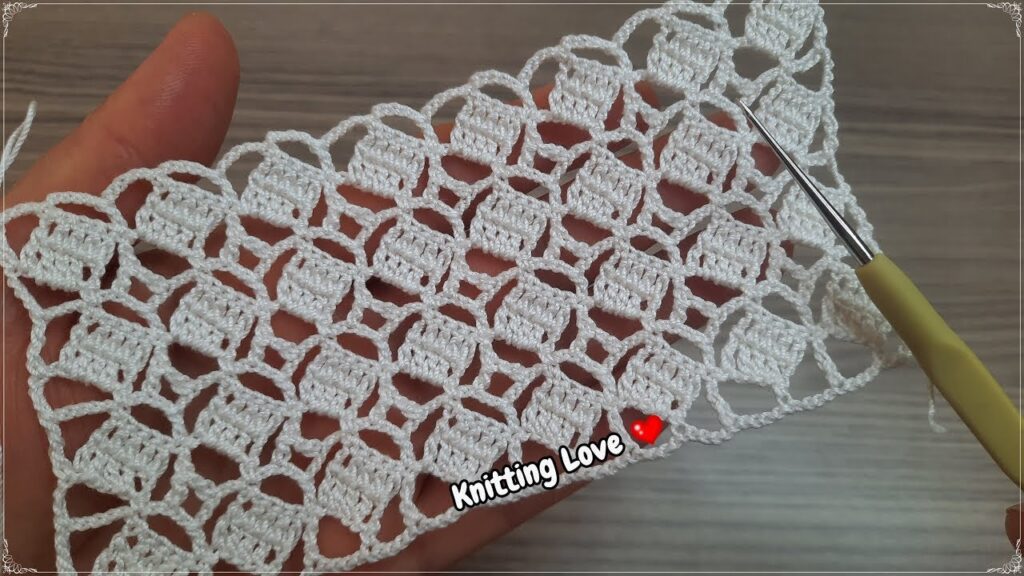 Stunning Flower Crochet Pattern | Free Tunisian Knitting Tutorial for Beginners 2024