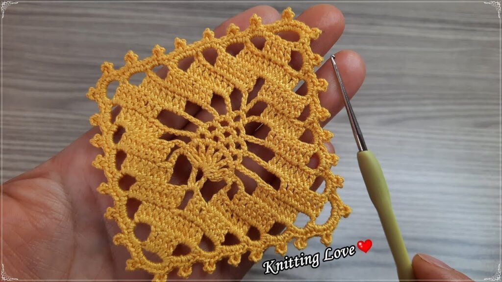 Master the Art of Crocheting the Perfect Flower Pattern | Tığ İşi Örgü Modeli Tutorial