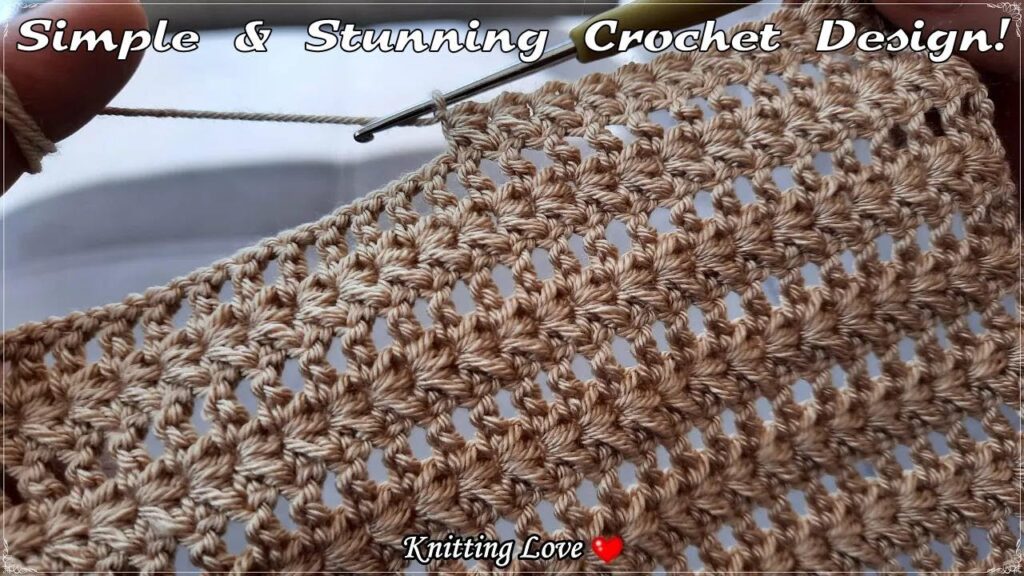Amazing & Simple Crochet Knitting Model | Beautiful Tığ İşi Örgü Tutorial for Beginners