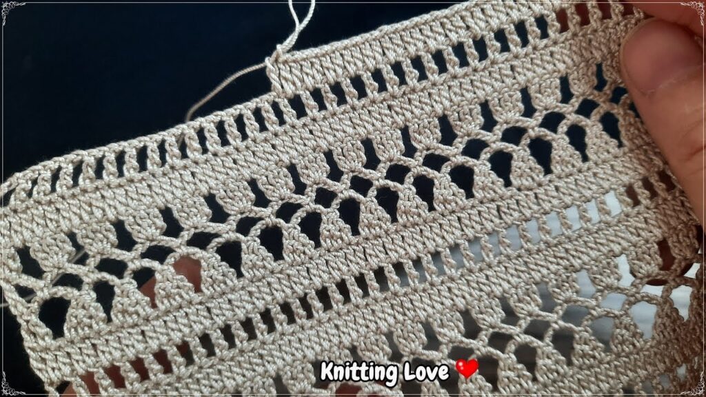 Super Easy Ribbon Crochet Pattern 🌸 Free Beginner Tutorial | Harika Tığ İşi Örgü Modeli