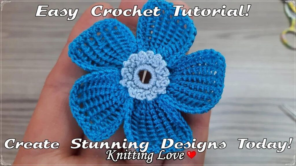 Super Easy & Beautiful Crochet Pattern | Beginner-Friendly Knitting Tutorial (Tığ İşi Örgü)