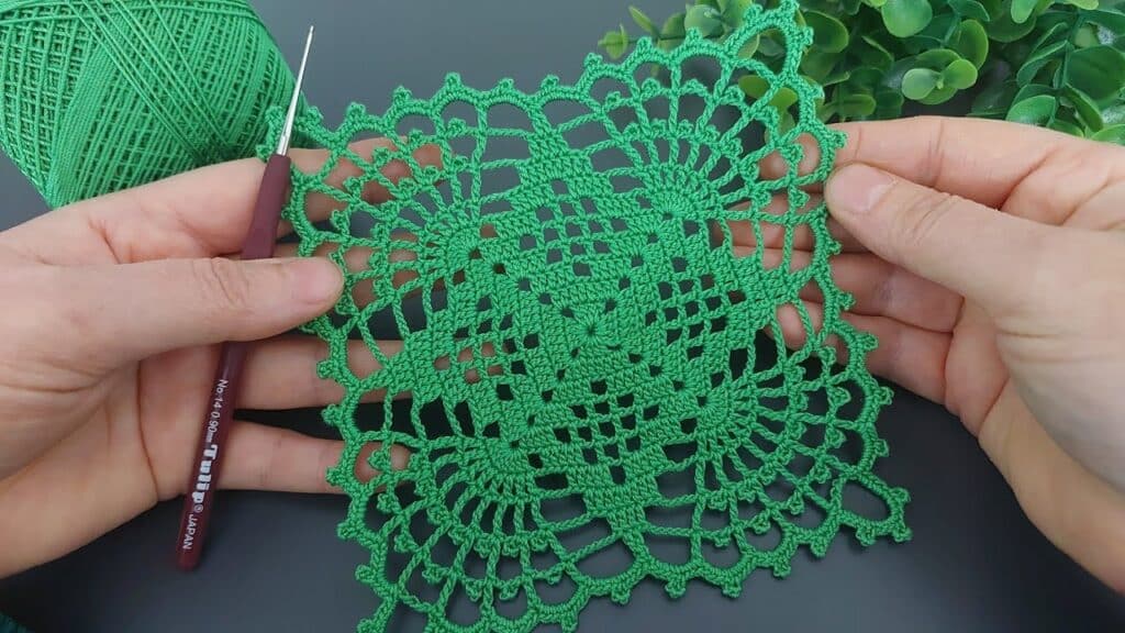 Versatile Square Crochet Lace Design | DIY Coasters, Table Covers, Summer Dresses & Blouses