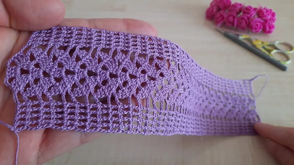 🌟 Step-by-Step Tutorial: VERY BEAUTIFUL Floral Crochet & Knitting Lace Pattern for Beginners