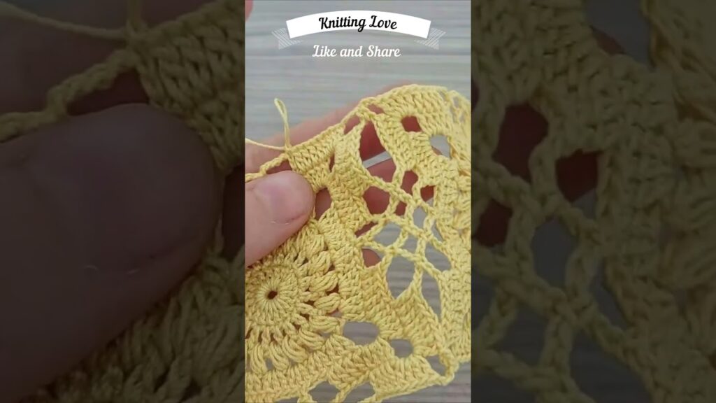 1-Minute Easy Crochet Square | Quick & Simple!