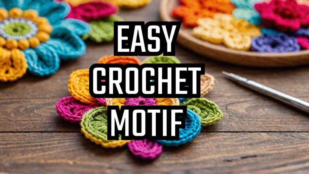 Super Easy Dazzling Crochet. Amazing!.. 😇 Flower Motif – Tığ İşi Şahane Çiçek Örgü Motif