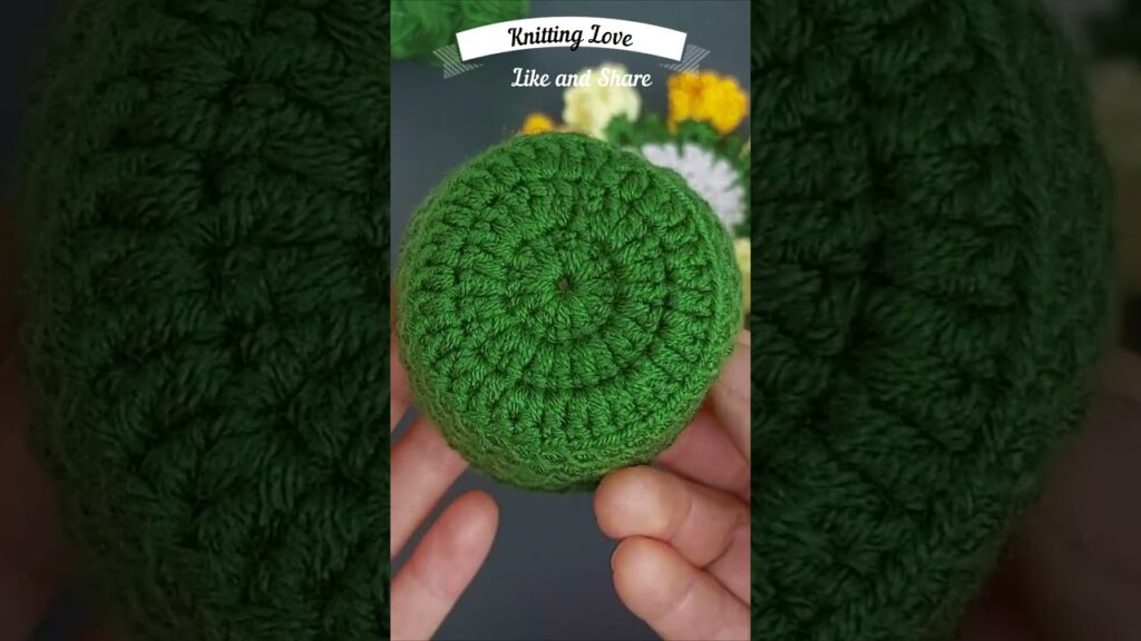 DIY Crochet Flower in 1 Minute 🌸 | Perfect for Beginners!