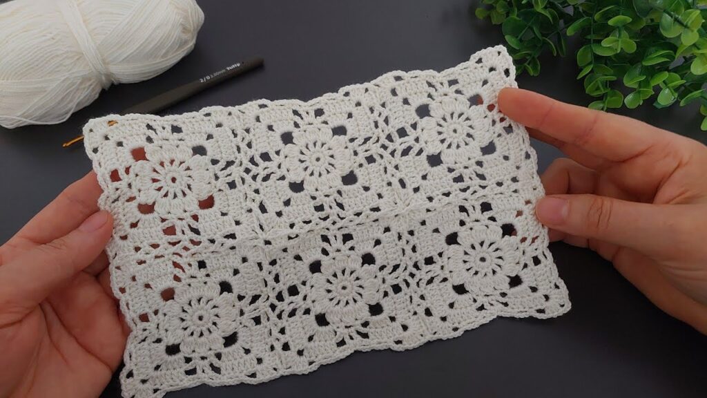 Easy Crochet Square Pattern | Step-by-Step Tutorial for Beginners
