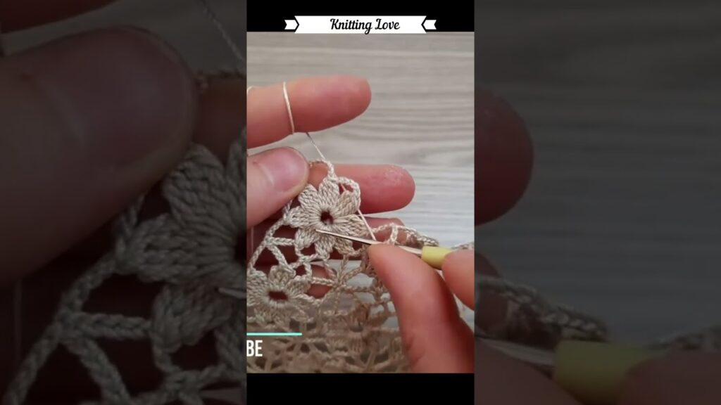Elegant & Easy! 🌸 Beautiful Crochet Flower Motif in Minutes