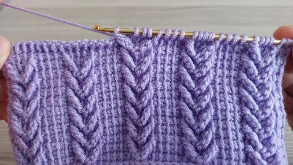 Great,😇 This Tunisian Crochet Will Come in Handy 😍 Tunus Tığ İşi Örgü Modeli Nasıl Yapılır