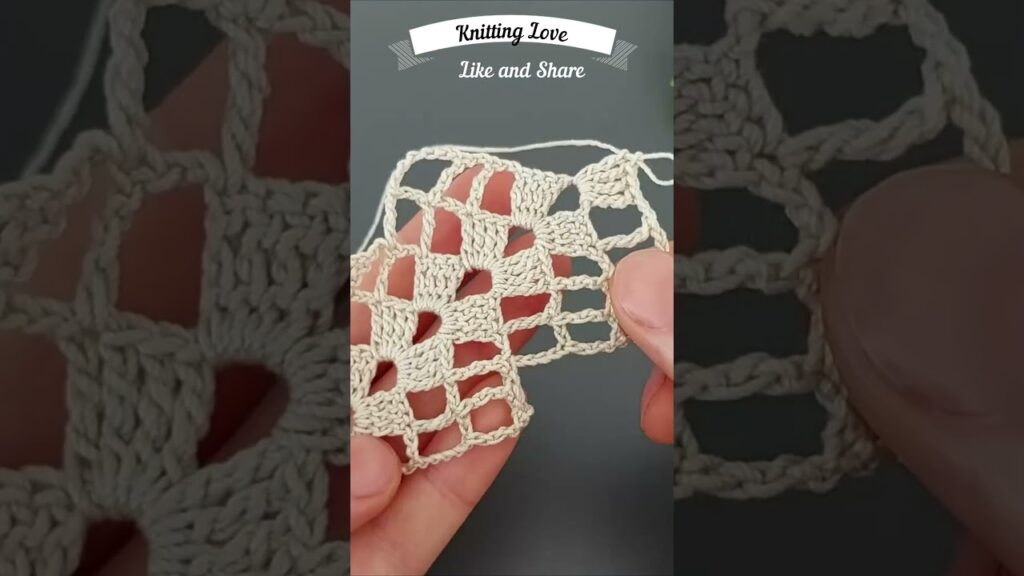 Quick & Easy Crochet Flower 🌼 | Perfect 1-Minute Craft!