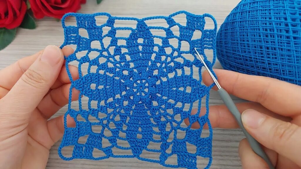 😍 Breathtaking Floral Lace Crochet! 🌸 Quick & Easy Tutorial for Beginners 🧶 #CrochetMagic