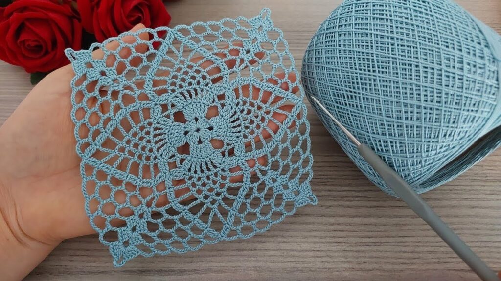 🧶 Quick & Easy Square Crochet Magic! 😍 Stunning Home Decor Ideas for Beginners | Tığ İşi Kare
