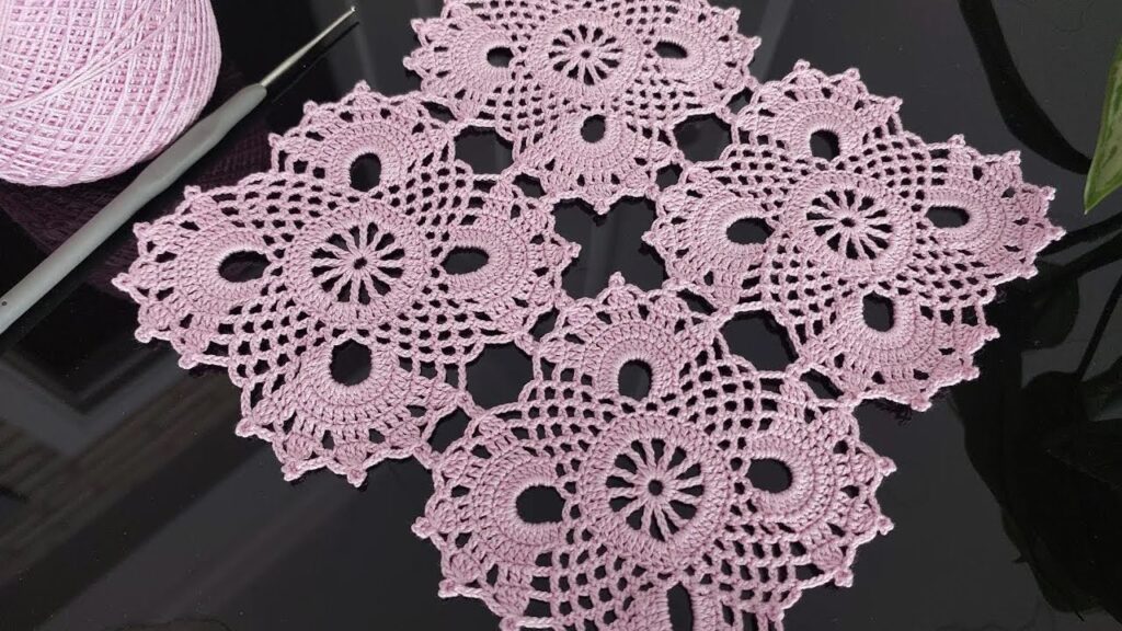 Wonderful, Easy & Beautiful Joined Flower Crochet Lace Pattern | Step-by-Step Tutorial