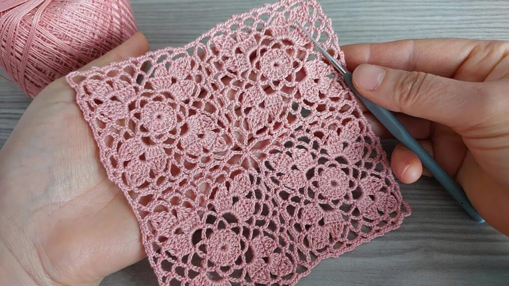 You’ll Love This Awesome Square Flower Crochet Pattern 🌸 Easy & Beautiful 2025 Tutorial
