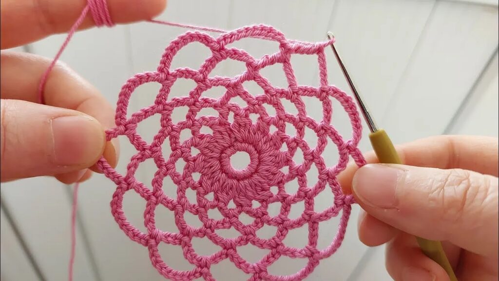 Wonderful & Easy Floral Filet Crochet Shawl and Cover | Beautiful Tığ İşi Etol Pattern
