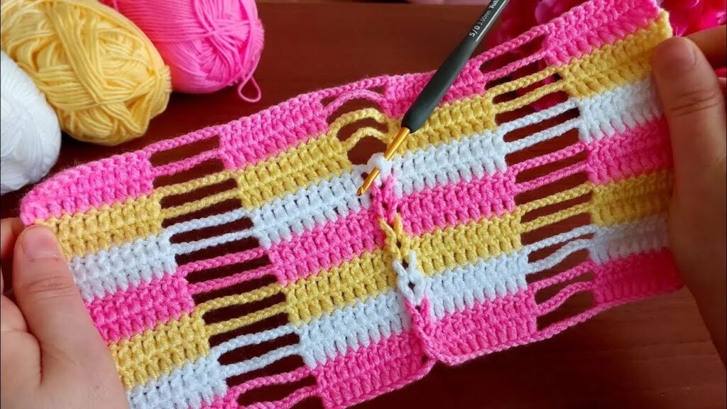 Beautiful & Easy Crochet Baby Blanket for Beginners | Step-by-Step Knitting Tutorial
