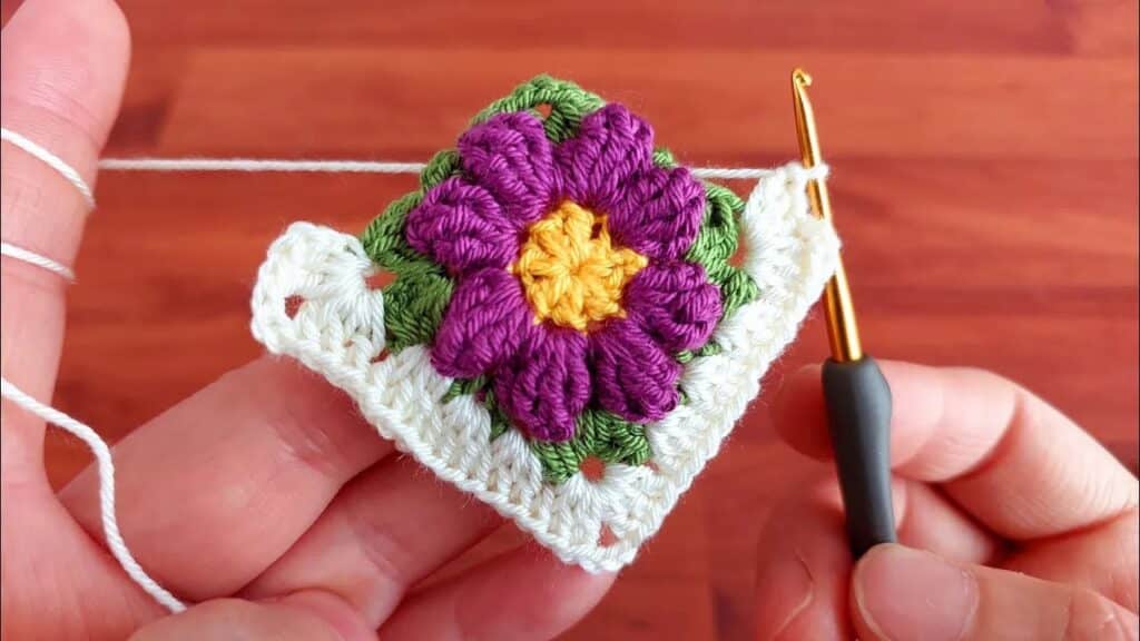 Wow! Easy & Beautiful Crochet Square Pattern 🧶 | Beginner Tığ İşi Knitting Tutorial 2025