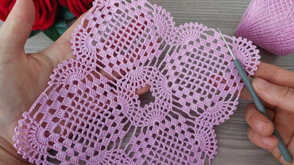 Elegant Lace Flower Crochet Pattern 🌸 | Beginner-Friendly Coaster Tutorial | DIY Tığ İşi 2025